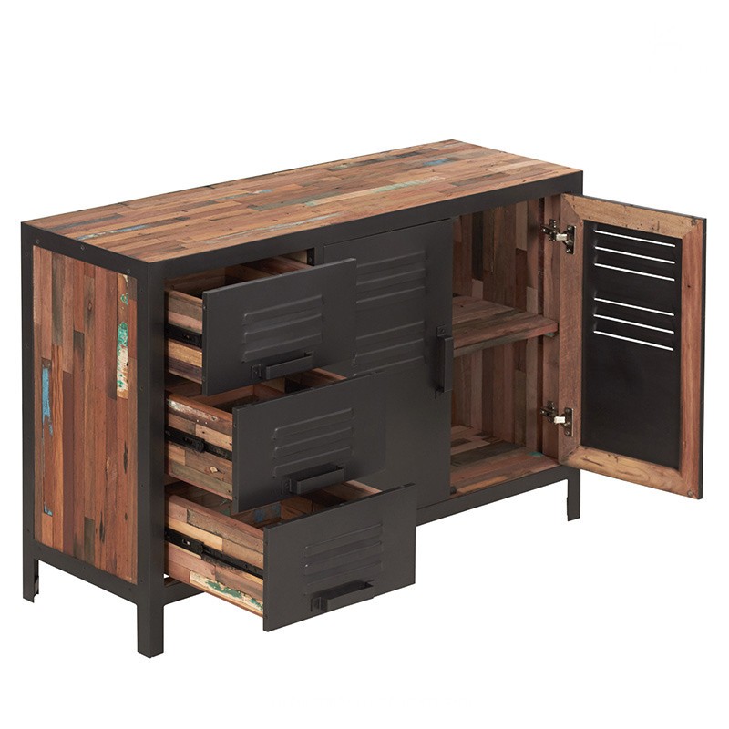 Giantex Buffet en bois pour cuisine, salle à manger, salon, bar, table
