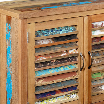 Buffet en bois recyclé 140 cm BOOGIE