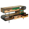 Etagère industrielle Aru 5 tiroirs 160 cm 1.2AK52