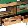 Etagère industrielle Aru 5 tiroirs 160 cm 1.2AK52