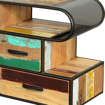 Etagère industrielle Aru 5 tiroirs 160 cm 1.2AK52
