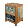 Chevet 2 tiroirs Osiris pas cher en vente chez Origin's Meubles