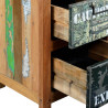 Chevet 2 tiroirs Osiris pas cher en vente chez Origin's Meubles