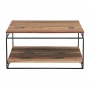 Table basse bois recyclé Nako 80 cm